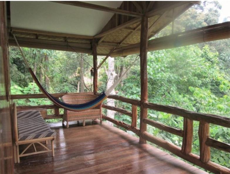 On The Rocks Bungalows, Restaurant And Jungle Trekking Tours Bukit Lawang Esterno foto