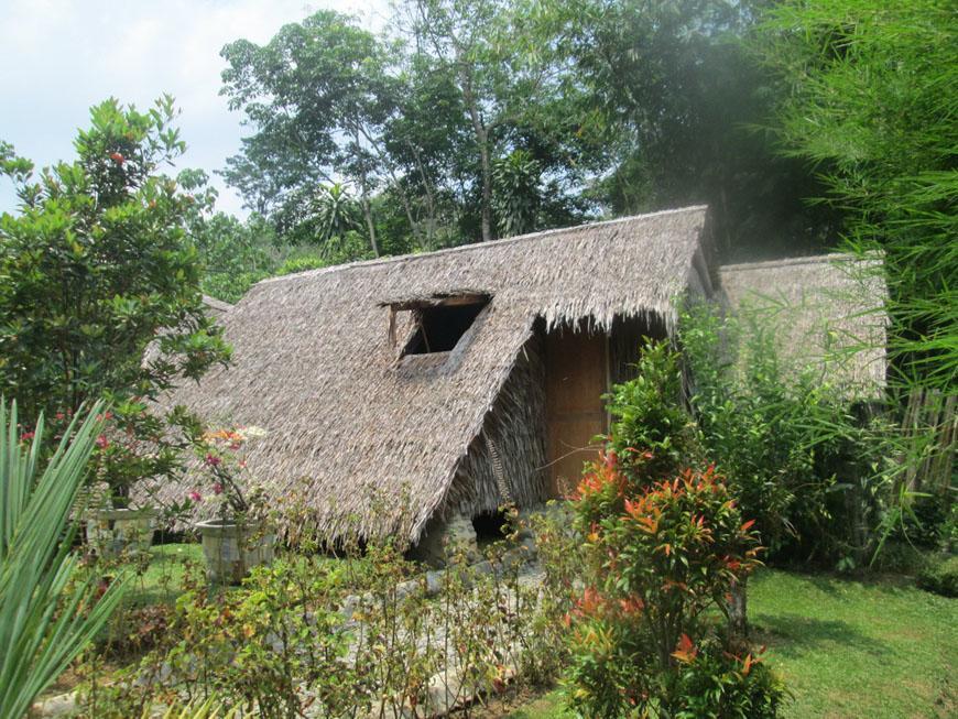 On The Rocks Bungalows, Restaurant And Jungle Trekking Tours Bukit Lawang Esterno foto